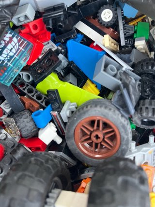 Lotti di pezzi LEGO in base al peso