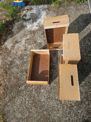 Cajas de madera para mudanzas o almacenaje