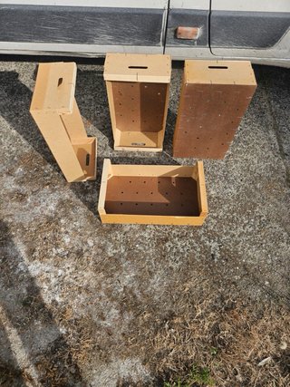 Cajas de madera para mudanzas o almacenaje