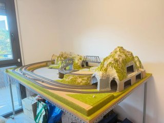 Maqueta tren hO ( noch mittenwald ) digital , tren