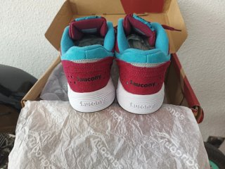 Saucony Grid 8000 Rojo/Turquesa