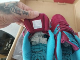 Saucony Grid 8000 Rojo/Turquesa