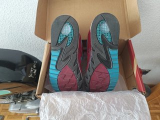 Saucony Grid 8000 Rojo/Turquesa