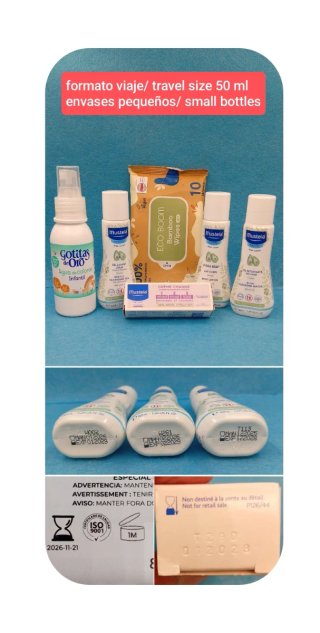 Lote productos bebé Mustela y Philips Avent