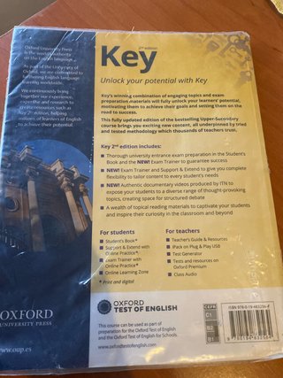 Key Bachillerato 2e 1 Student Book (Spain)