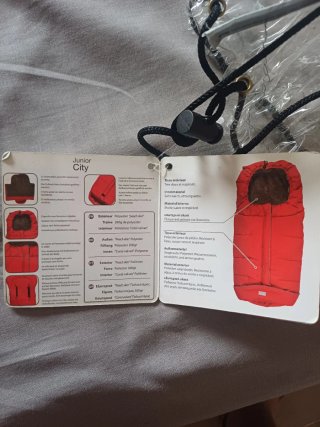 Saco de invierno para carrito de bebé