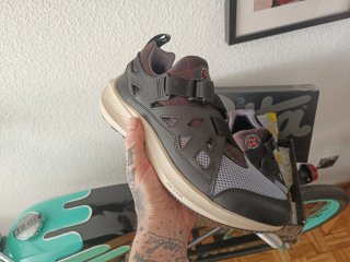 Nike Air Huarache x Patta Marrón/Gris