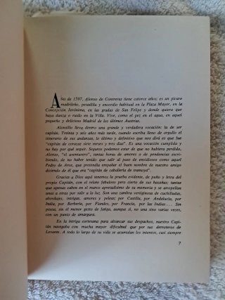 Vida del capitán Alonso de conteras, las aventuras