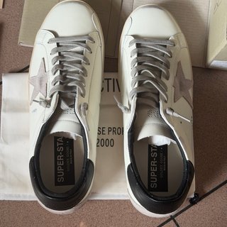 Golden Goose Super Star Preto/Cinza Tam 46