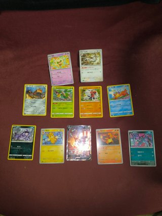 Lote 10 Cartas Pokémon Coreano