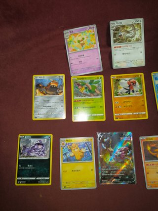 Lote 10 Cartas Pokémon Coreano