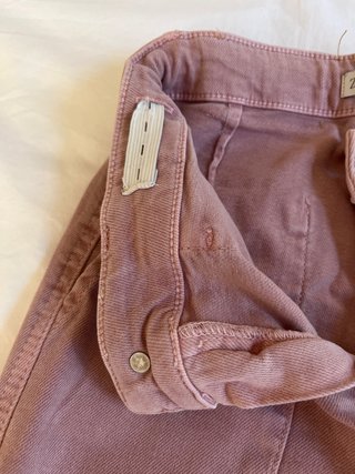 Pantalón cargo Zara rosa talla 10