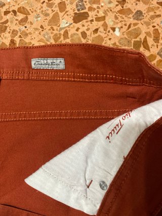 Pantalones Euidio Tucci Talla XL Rojos