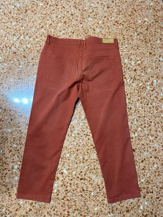 Pantalones Euidio Tucci Talla XL Rojos
