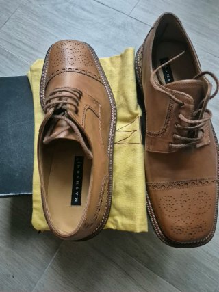 Zapatos Magnanni Marrones Brogue