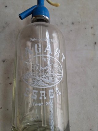 Botellas sifon y tarro de cristal MBM