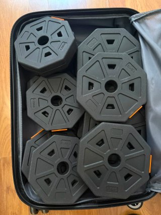 Kit Mancuernas Ajustables MANIBOOM 20kg