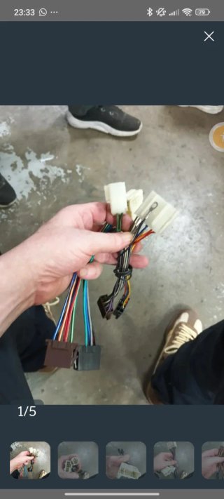 Cable de radio Nissan a ISO