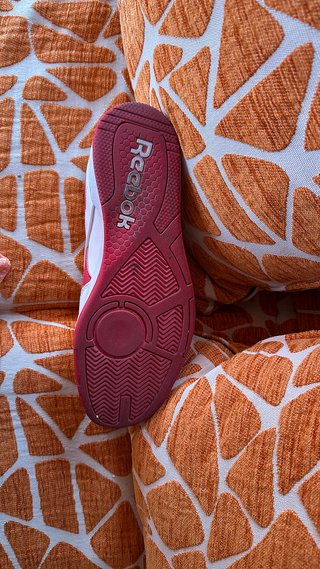 Zapatillas Reebok Blancas y Rojas Hombre