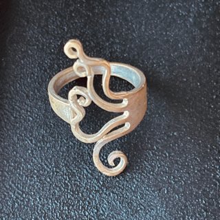 Anillo artesanal ajustable India