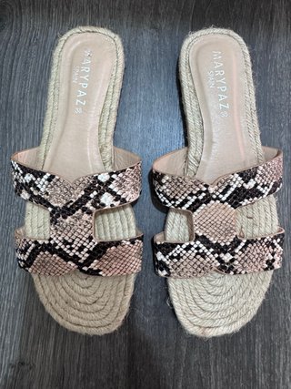 Sandalias Marypaz Talla 38 Serpiente