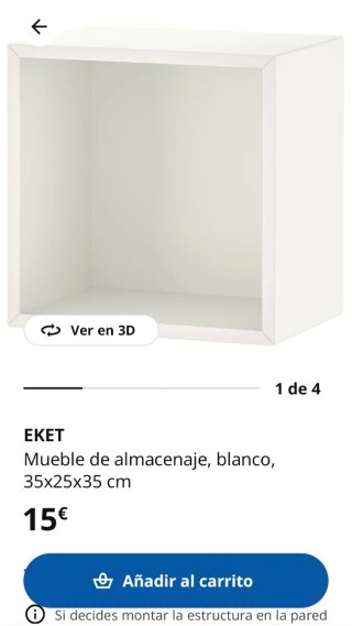 Cubos Eket Ikea