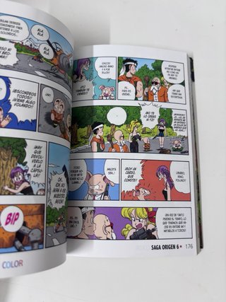 Manga Dragon Ball Saga Origen - Tomo 6 COLOR