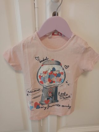 Lote 8 camisetas niña