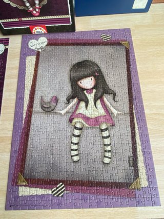 2 Puzzles Santoro Gorjuss 500 piezas