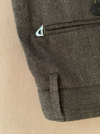 Dondup Pantalone Uomo Lana Vergine Tg M