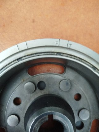 Volante motor Honda XR 600