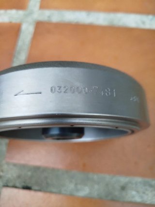 Volante motor Honda XR 600
