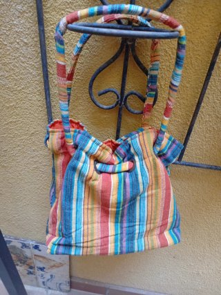 Bolso hippie multicolor
