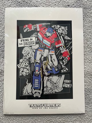Póster Transformers: Rise of the Beasts