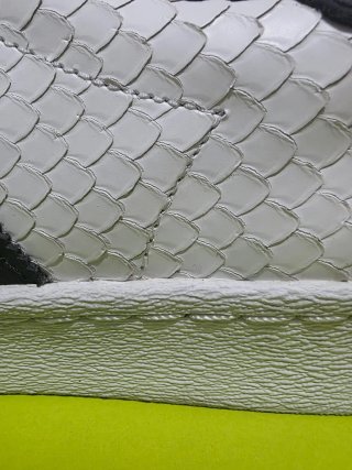 Adidas Superstar Escamas Blancas y Negras