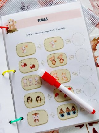 Pack 2 Cuadernos Otoño Lectoescritura y Matemática