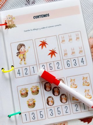 Pack 2 Cuadernos Otoño Lectoescritura y Matemática