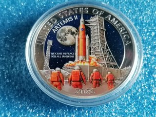 Moneda Artemis II United States of America
