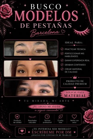 Modelo de pestañas