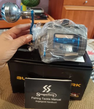 Carrete de Pesca Burning Shark Nuevo