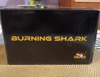 Carrete de Pesca Burning Shark Nuevo
