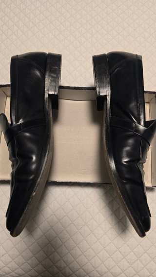 Mocasines Lottusse piel negra talla 45,5