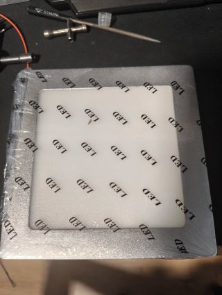 Foco LED Cuadrado 12W Luz Blanca 6000K