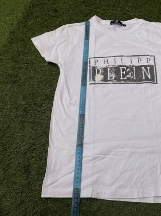 Camiseta Philipp Plein Blanca Talla S