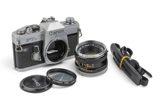 Canon FTb QL 35mm con obiettivo FD 50mm 1:1.8