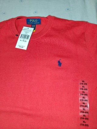 Jersey Polo Ralph Lauren Rojo