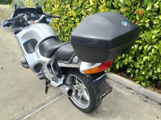 BMW R1150RT Plata