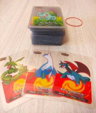 LOTE Cartas Pokémon Transparentes Advanced - 2006
