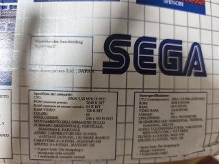 SEGA Master System II + Caja + Sonic