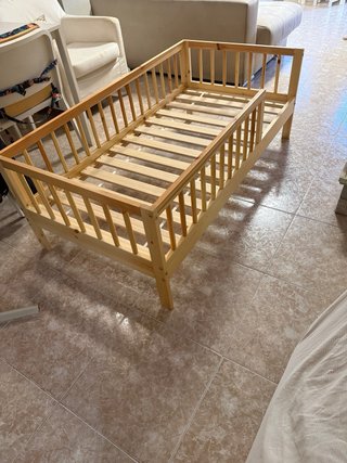 Cama nido infantil 140x70 con colchón